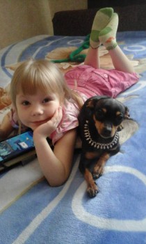 Две мои любимые девочки